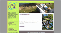 Desktop Screenshot of lakesideartstudio.com